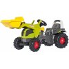 Šliapací traktor Farmtrac Claas s predným nakladačom
