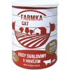 Sokol Falco FARMKA CAT kusy svaloviny v hovädzom 400 g
