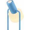 HELL Stolná LED lampa Banji, pastelová modrá, výška 37 cm, dotykový stmievač - 50446/1-21