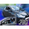 Angeleyes Deflektory na okná pre Toyota Aygo 2-3dv, 2ks