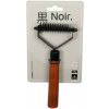 EBI NOIR JAPANDI Zastrihávací hrebeň s 13 čepeľami pre psov 19 x 9 x 2 cm