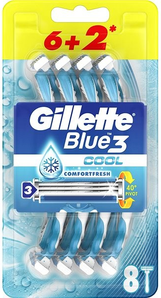 Gillette Blue3 Ice 8 ks