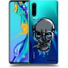 Picasee silikónový prehľadný obal pre Huawei P30 - EARTH - Lebka 3.0