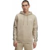 Pánska mikina cez hlavu Under Armour ICON FLEECE TAPING HOODIE hnedá 1389356-299 - S