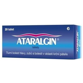 Ataralgin tbl.20 x 325 mg/130 mg/70 mg od 3,12 € - Heureka.sk