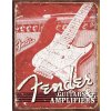 Plechová ceduľa Fender Weathered 40 cm x 32 cm