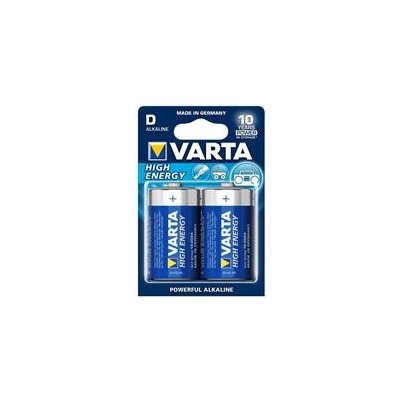 VARTA alkaline batteries R20 (typ D) 2pcs high energy BAVA 4920