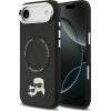 Kryt Karl Lagerfeld Case iPhone 17 Air s MagSafe Klhmp17Mpsmlrkck (Pu K&C Pins) Black