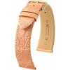 Kožený remienok Hirsch Genuine Croco L 18920822-7, oranžový, krokodília koža, dĺžka L, Quick Release 19 mm