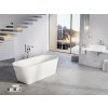 Ravak SOLO 178x80 voľne stojaca akryl vaňa Snowwhite vr.nôh/sifónu Chróm+darček XC00100025