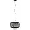 Závěsná lampa iluxalux ilux benjamin mdm1895-1bk zavěšená lampa přesag 1x40w e14 chrom/černá