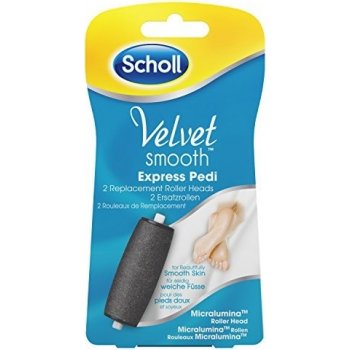 Scholl Velvet Smooth Express Pedi hlavice 2 ks