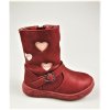 Detské čižmy WincEco - burgundy Veľkosť: 22