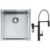 Súprava kuchynská batéria Franke Vital Semi-Pro 120.0621.313, nerezový drez Franke Box 127.0453.654