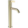 Laufen Kartell umyvadlová stojánková páková baterie vysoká bez automatické výpusti, PVD zlatá lesklá H3113380011201