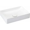 CERANO - Umývadlo keramické Alamea - na dosku - biela lesklá - 50x36 cm CER-403341
