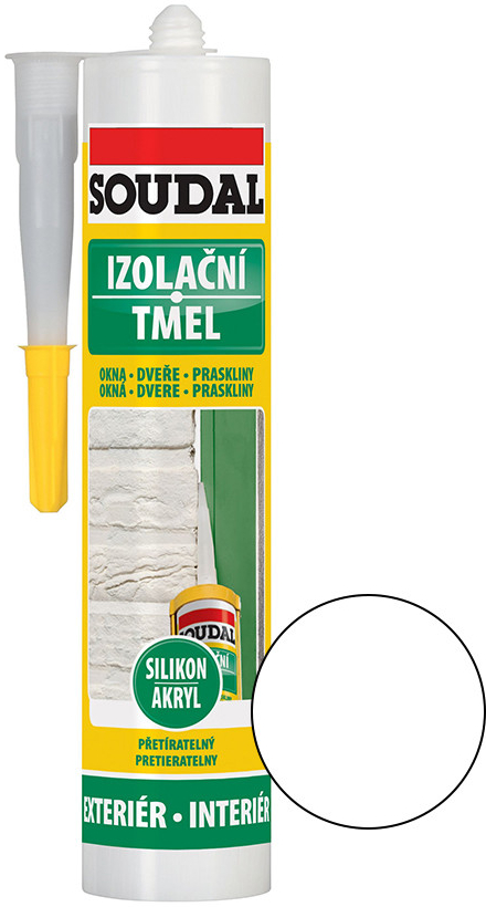 SOUDAL izolačný tmel 310g, biely