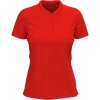 Stedman Polokošile Polo Claire, strečové, krátký rukáv, dámské COT05974005500-scarlet red XS Červená scarlet