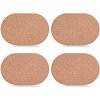 ZELLER Prestieranie z korku sada 4 ks ovál, 44 × 29 cm