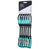 Lezecké expresky Climbing Technology/SKYLOTEC Lime Set DY 12 cm 6-pack - anthracite/blue marine