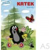 Omaľovanka A5 Akim - Krtko