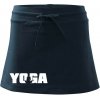 Yoga nápis - Športová sukne - two in one - M ( Tmavomodrá (takmer čierna) )