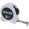 Zvinovací meter 3m DAVID, Levior 13523