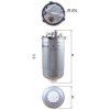 Palivový filter KNECHT KL 157/1D KL 157/1D