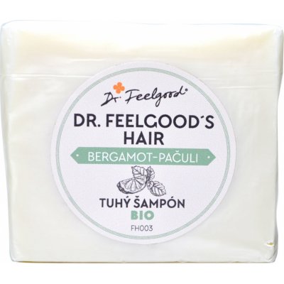 Dr.Feelgood Bergamot pačuli tuhý šampón Bio 100 g