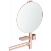 Ideal Standard ALU+ Zrkadlo s držiakom uterákov, poličkou a pohárikom na kefky a pastu, rosé BD587RO