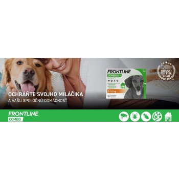 Frontline Combo Spot-On Dog S 2-10 kg 3 x 0,67 ml