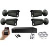 AI IP 4 kamerový set 5 Mpix GTube