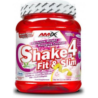 Shake 4 Fit&Slim - Amix, príchuť jahoda, 1000g