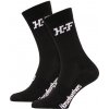 Ponožky HORSEFEATHERS Jam Long Black - 5/7