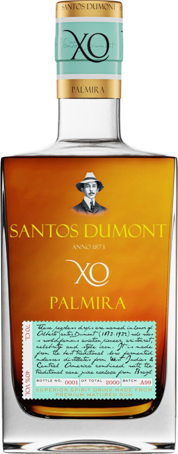 Santos Dumont Palmira 40% 0,7 l (čistá fľaša)