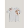 TRIČKO GANT REG MAGNOLIA EMBROIDERY SS T-SHIRT EGGSHELL