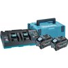 Makita Makita AKU sada Li-ion XGT 40V, 2x BL4050F + DC40RB + Makpac 191U13-9