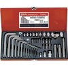 Genius Tools Súprava torx, typ E+T 1/4