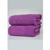 Uterák froté 50x100cm - Rubín fialový 25
