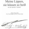 MEINE LIPPEN, SIE KÜSSEN SO HEISS by Franz Lehár / spev + klavír