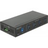 Delock Externer Industrie Hub 4 x USB 3.0 Typ-A, USB-Hub 63309