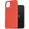 Kryt na mobil AlzaGuard Premium Liquid Silicone Case pre iPhone 11 červené (AGD-PCS0004R)