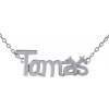Silvego Strieborná retiazka s menom Tomáš JJJ2236N-Tomas