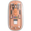 Myš bezdrôtová, Marvo PRISM B10 Orange, oranžová, optická, 1600DPI M810W OR
