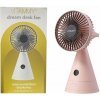 VITAMMY Dream desk fan, USB mini stolný ventilátor, ružový