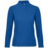 B&C Dámska polokošeľa s dlhým rukávom PWI13 Royal Blue XL