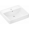 Hansgrohe Xanuia Q umývadlo 55x48 cm obdĺžnik klasické umývadlo biela 60132450
