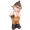 Záhradný trpaslík s hnedou čiapkou 30 cm - Sezónkovo