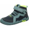 Superfit Detská celoročná barefoot obuv TRACE GTX Green/Yellow 1-006034