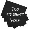 Čierne maliarske plátno na ráme ECO STUDENT 50 x 60 cm (Bavlna 300g/m2, 100% eco bavlna)